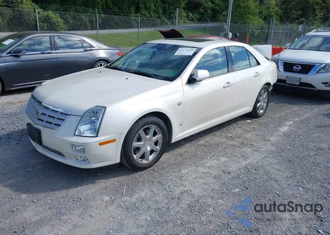 2007 Cadillac Sts V6 z USA, uszkodzony, nr VIN 1G6DW677070114812